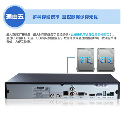 云視安24路高清NVR 全場景智能監(jiān)控解決方案